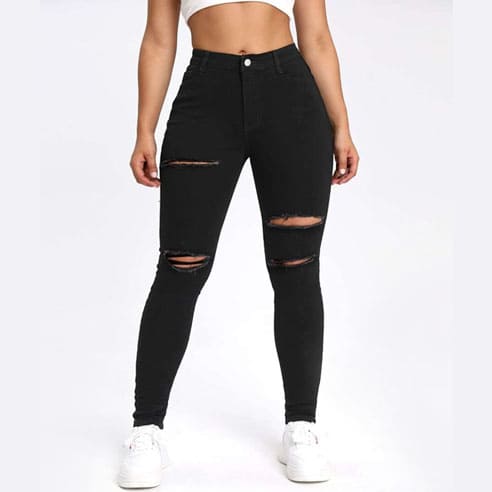 Pantalón jean mujer - Imagen 2